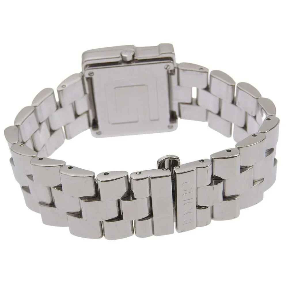 GUCCI Watches 4600L Silver Stainless Steel Quartz Analog display Women